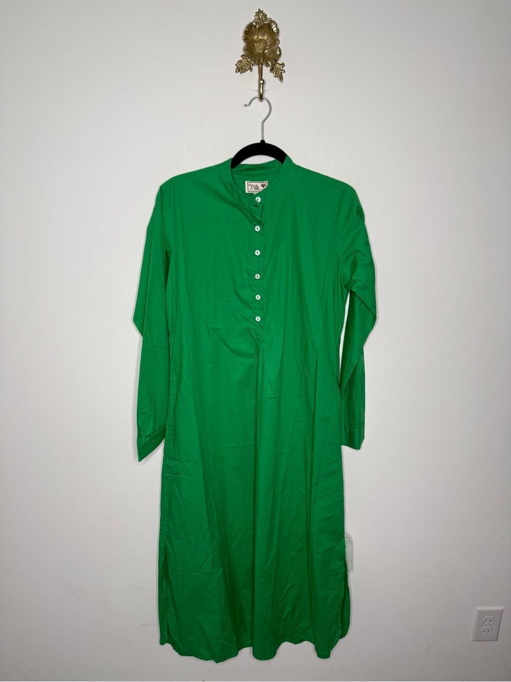 Mille Sadie Caftan in Kelly Green S